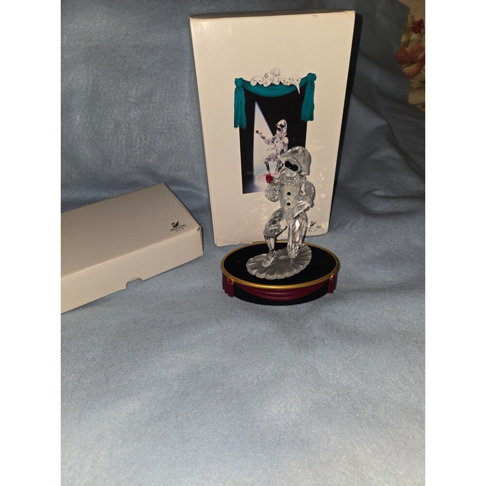 Swarovski Crystal Masquerade Harlequin 2001 Annual Ed